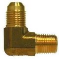 Midland Metal Elbow, Elbow, 71620 x 14 Nominal, 37 deg Male JIC Flare x MIP, Brass, Forged, Import 28762F